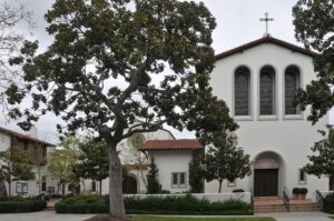 All Saints Episcopal Bagpiper Performs