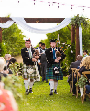 Wedding Bagpipe Players