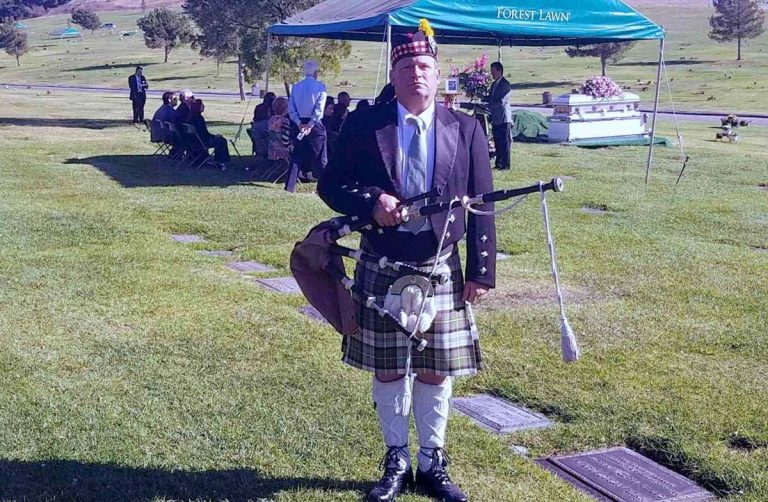 Bagpiper Forest Lawn Hollywood