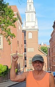 old North Church Bagpiper Veterans