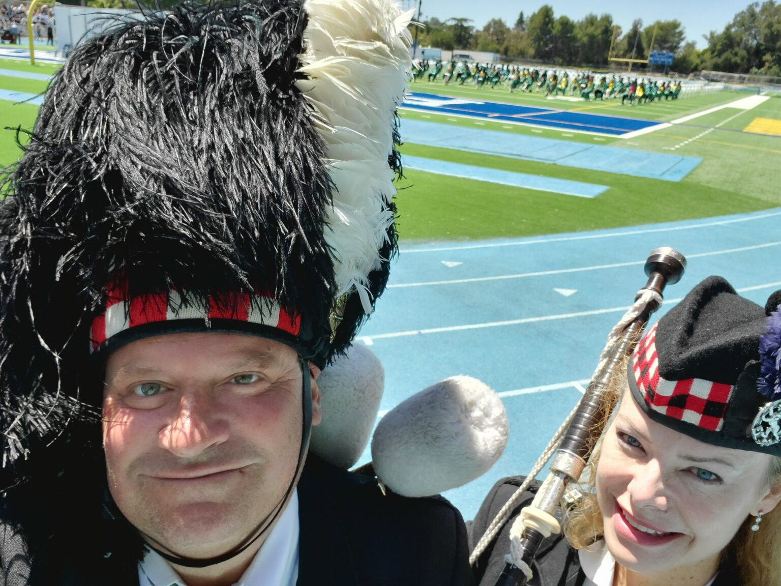 Graduation Bagpiper and Drummer Bagpiper For Hire