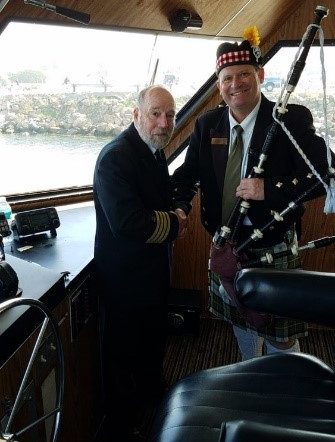 Marina Del Rey Bagpipe player