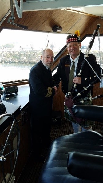 Marina Del Rey Bagpipe player