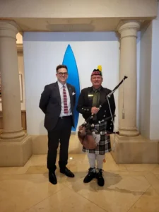 VIP The Maybourne Hotel Bagpiper