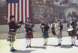 Forest Lawn Bag pipe Players