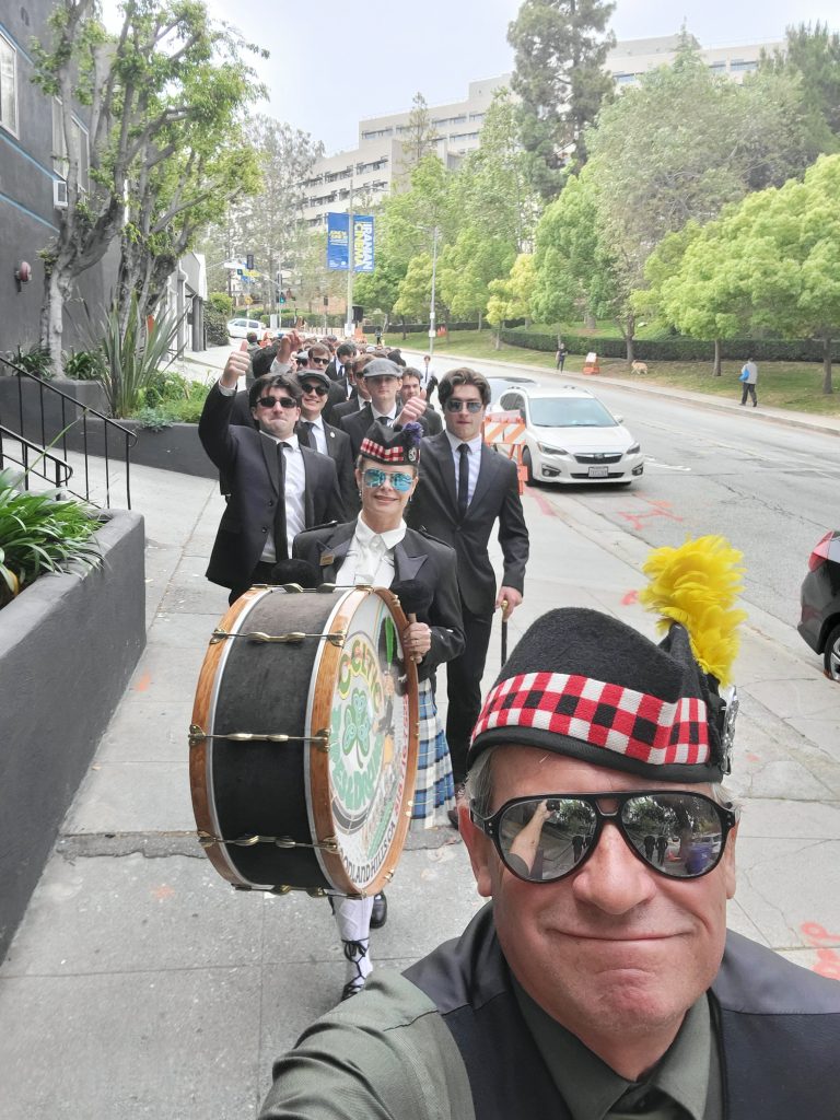 UCLA Bagpiper For Hire Bagpipes