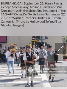 Getty Images Bagpiper