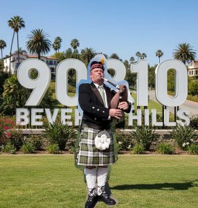 90210 Bagpiper Scottish Pipes and Drums Los Angeles