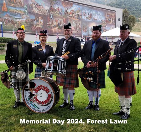 Bagpiper Memorial Day Los Angeles Bagpiper Forest Lawn