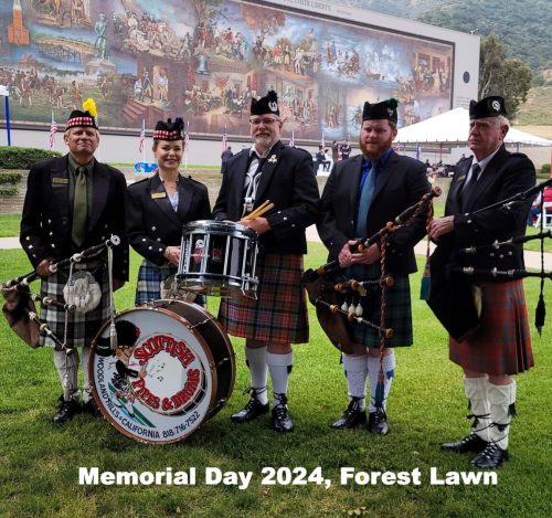 Bagpiper Forest Lawn