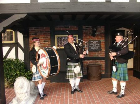 Pictures of Bagpipe Players Tamoshanter Los Angeles