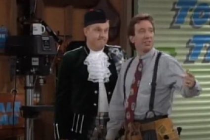Tim Allen Burbank Bagpipe Player